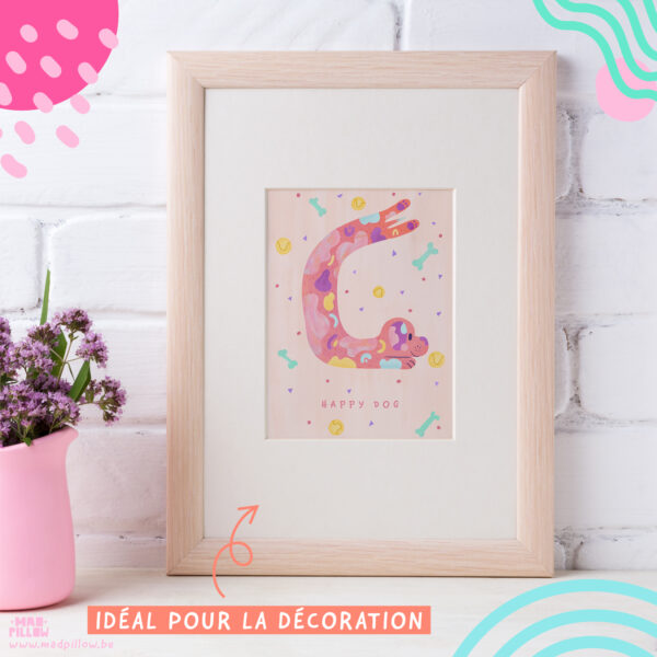Carte A5 - A6 / Happy Dog – Image 3