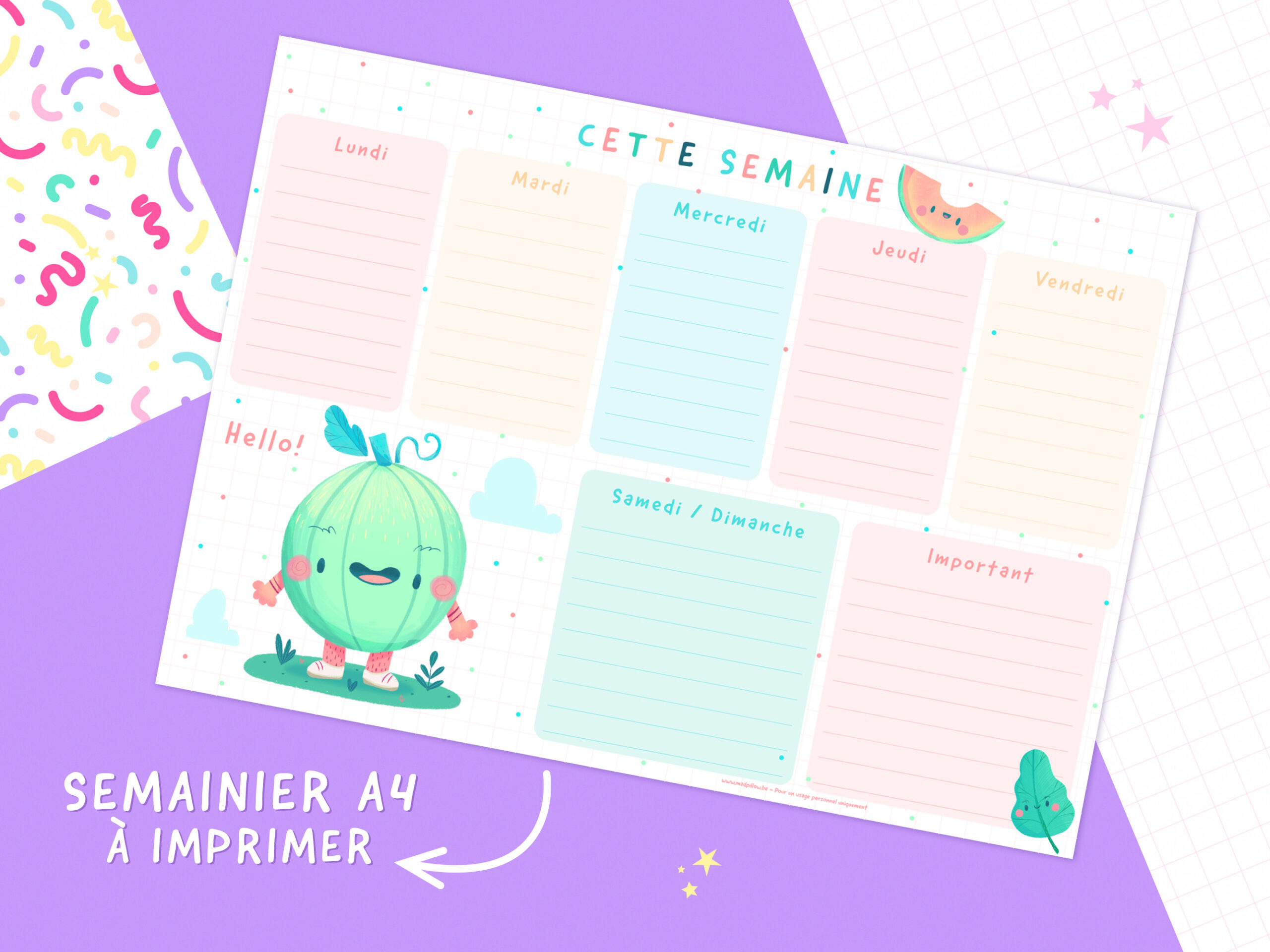 Calendrier Mural 2025-2026 Minimaliste - Grand Format Papier épais Pour Organisation Famille, Bureau, école